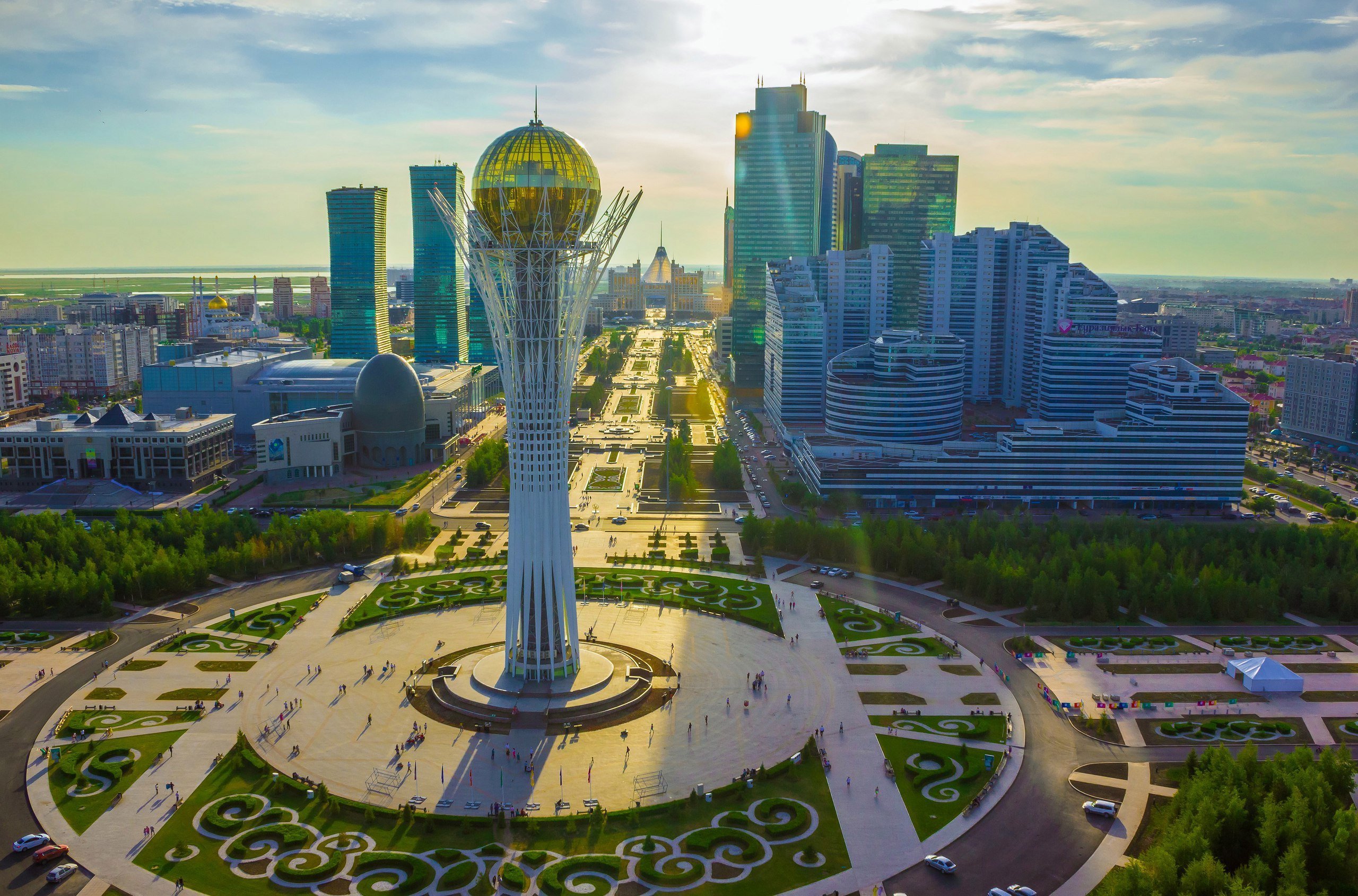 Столица Казахстана Нурсултан Байтерек